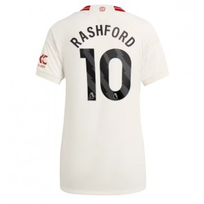 Manchester United Marcus Rashford #10 kläder Kvinnor 2023-24 Tredje Tröja Kortärmad